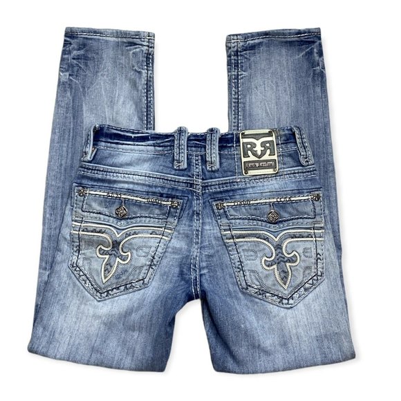 Rock Revival Lowry Men Jeans 3 X 32 
